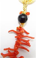 Collana Morfea Gioielli Donna in Ottone Corallo 0010152 - 0010152